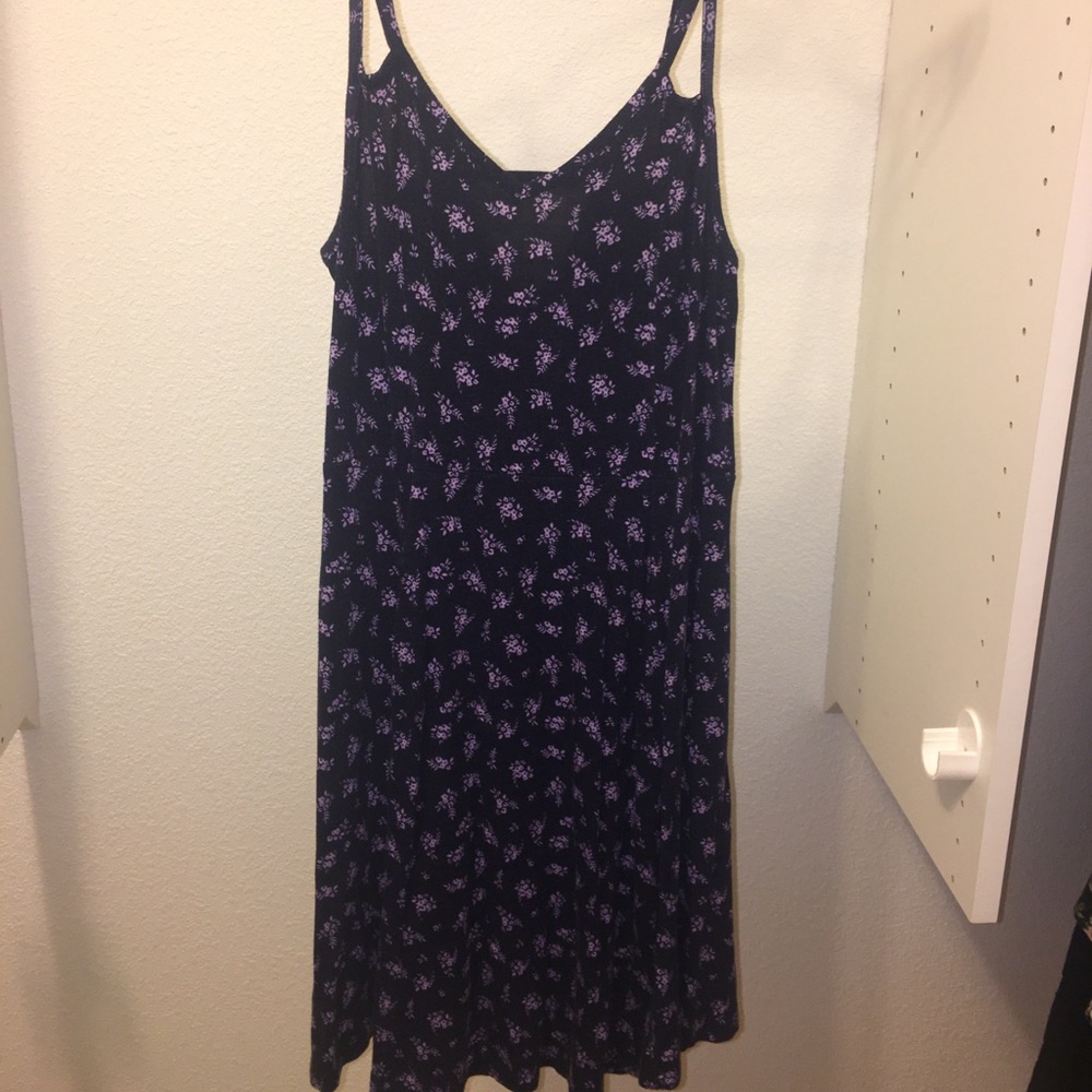 MUDD Floral Purple Mini Dress